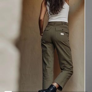 P&Co 304 Service Fatigue Pants - Olive green